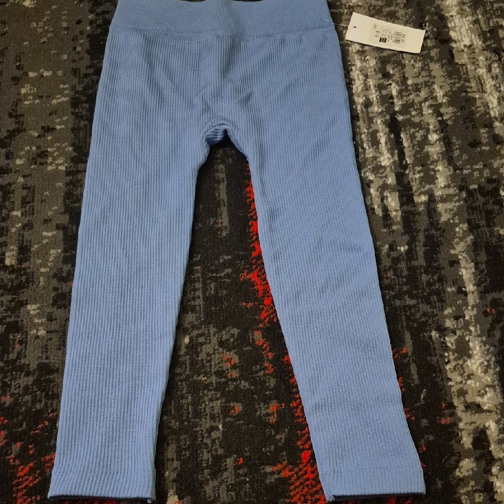 Urban Planet Blue High Waist Leggings